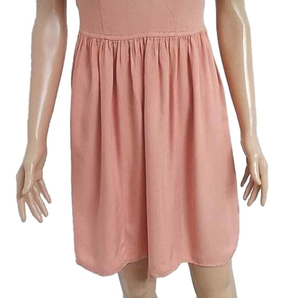 Rewash Sundress Women XS Peach Pink Molded Cup Adjustable Strap Rayon NWT Casual - Picture 5 of 9